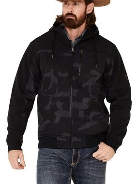 Cinch Black Camo Hoodie